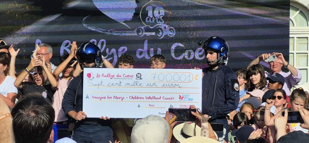 Image du check des sponsors du Rallye du Coeur 2026